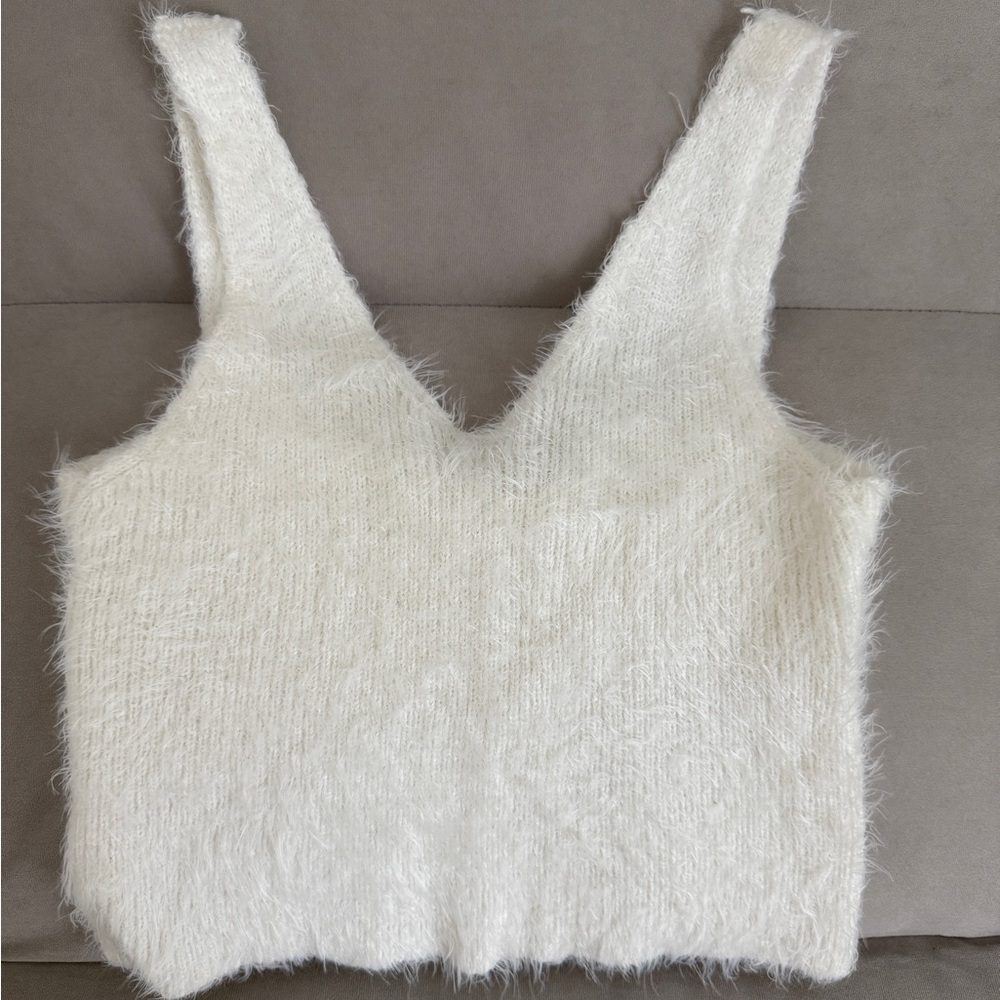 Fuzzy Tank Top S